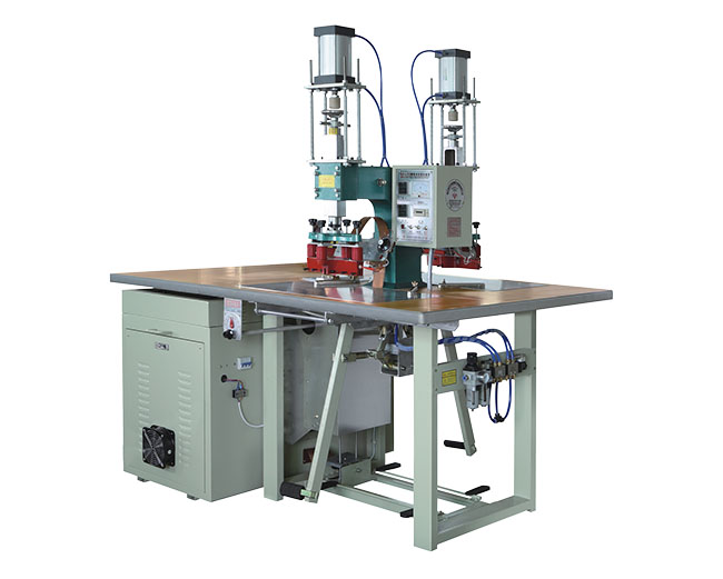 雙頭腳踏氣動高頻機